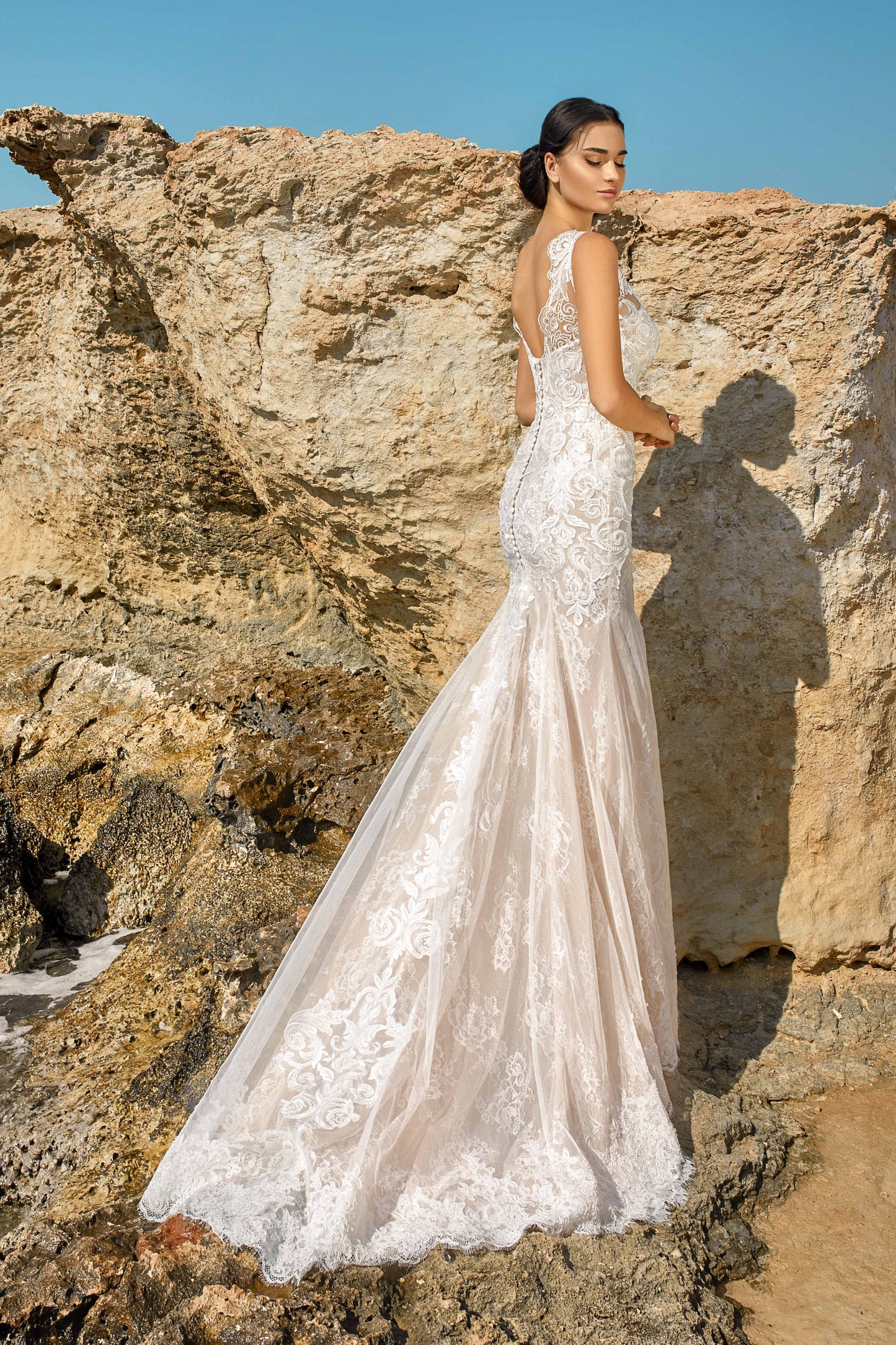 Elegant Mermaid Wedding Dress KRAKOW | ETHEREAL BY OLIVIA